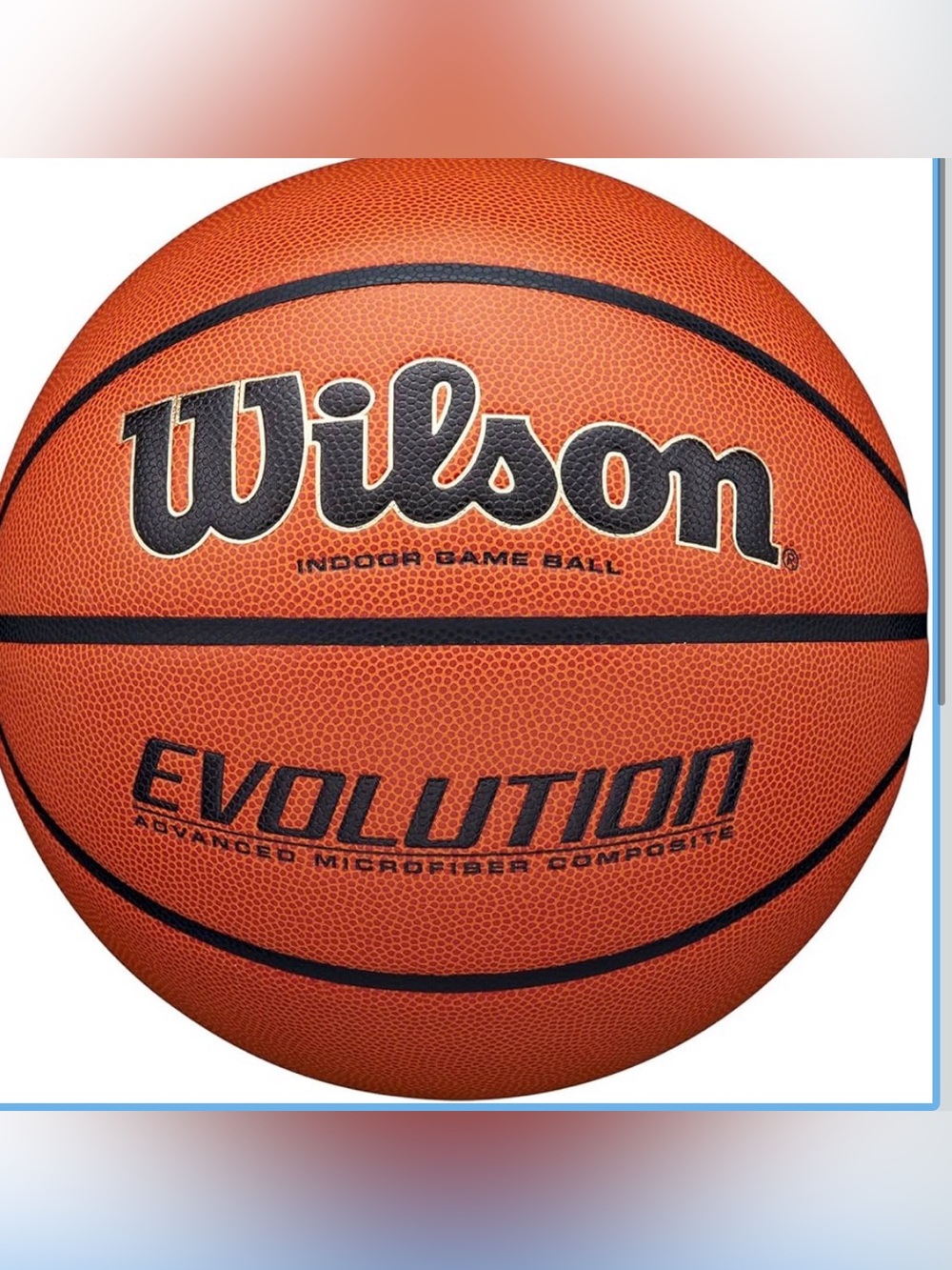 Wilson Evolution Indoor Basketball Size 6- 28.5”